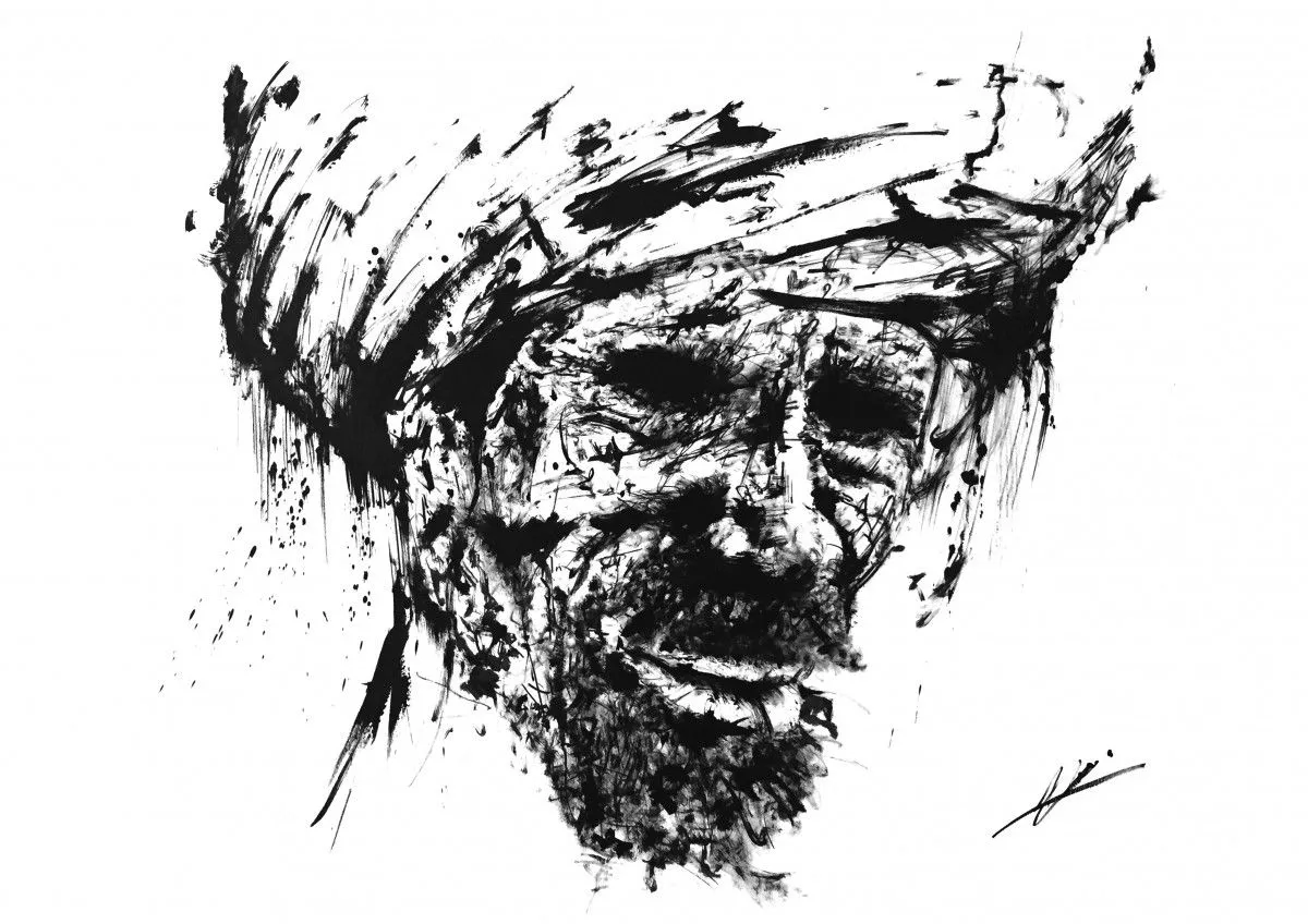 Sous le regard des ancêtres, œuvre de Van der Tek