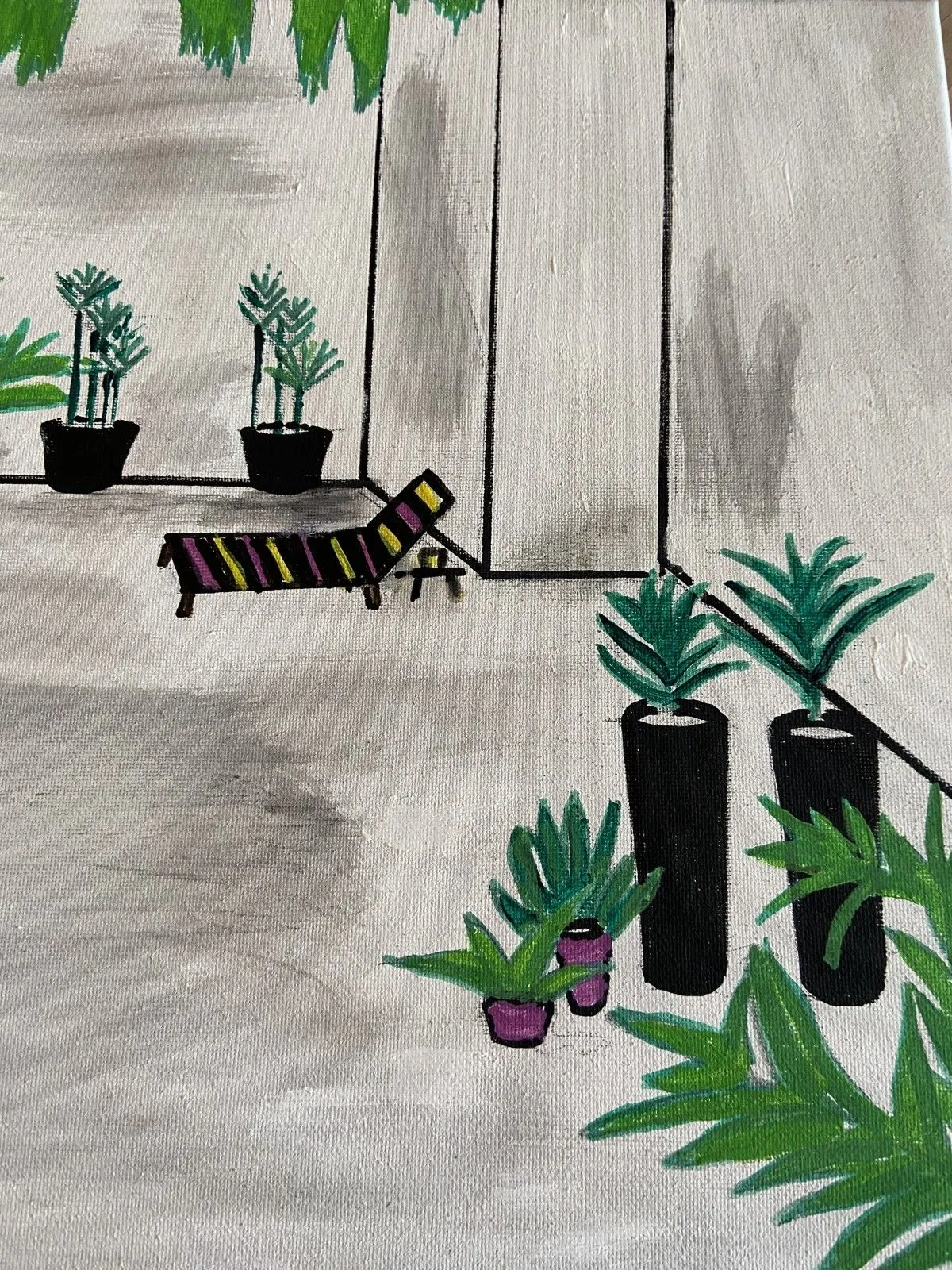 Ma place au soleil, œuvre de Céline Marcoux