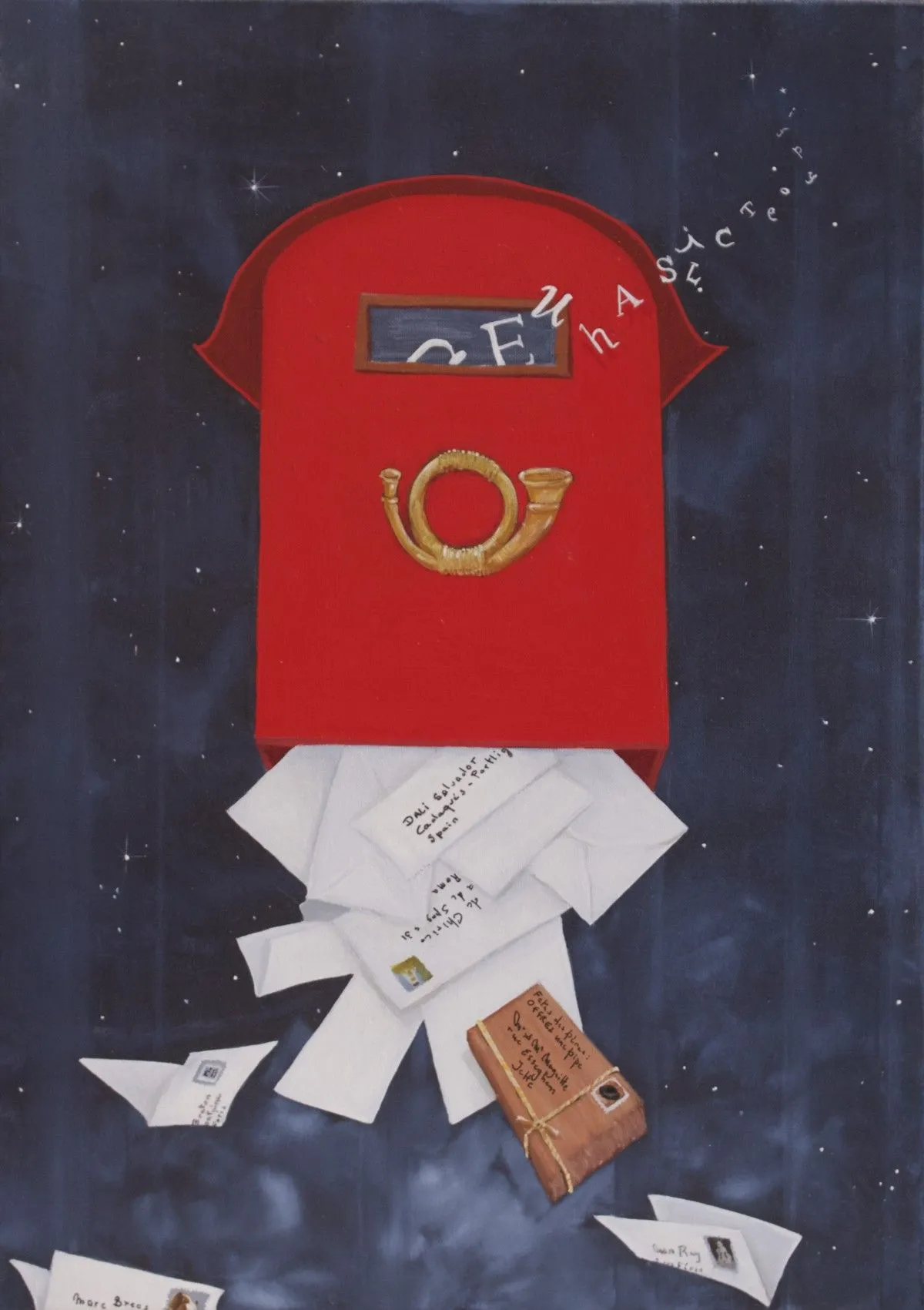 Post(e)-surréalistes, œuvre de Marc Brees