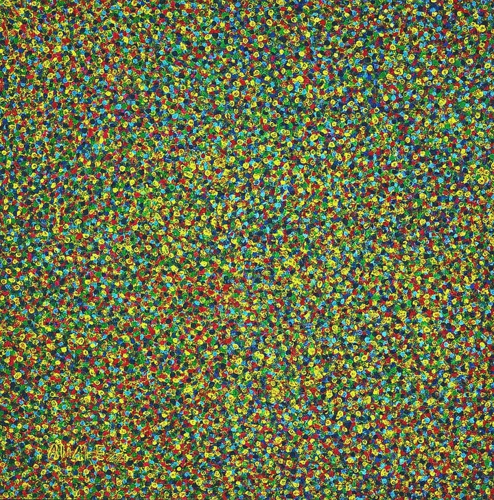 The CMYK Noise, artwork by Ali AlEzzi