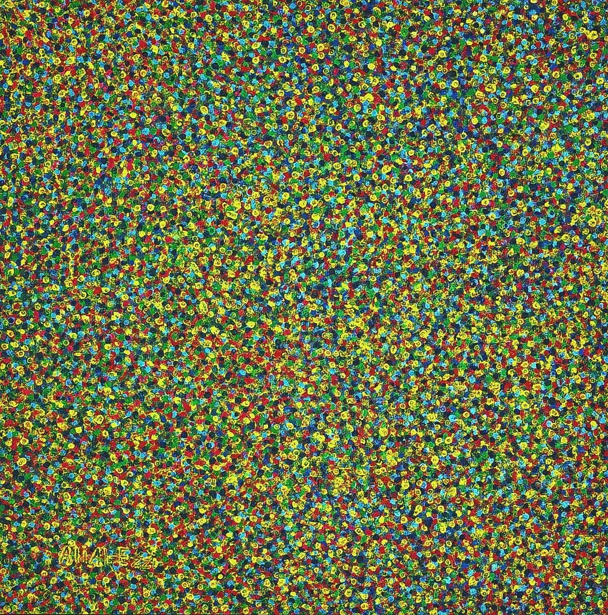 The CMYK Noise, artwork by Ali AlEzzi