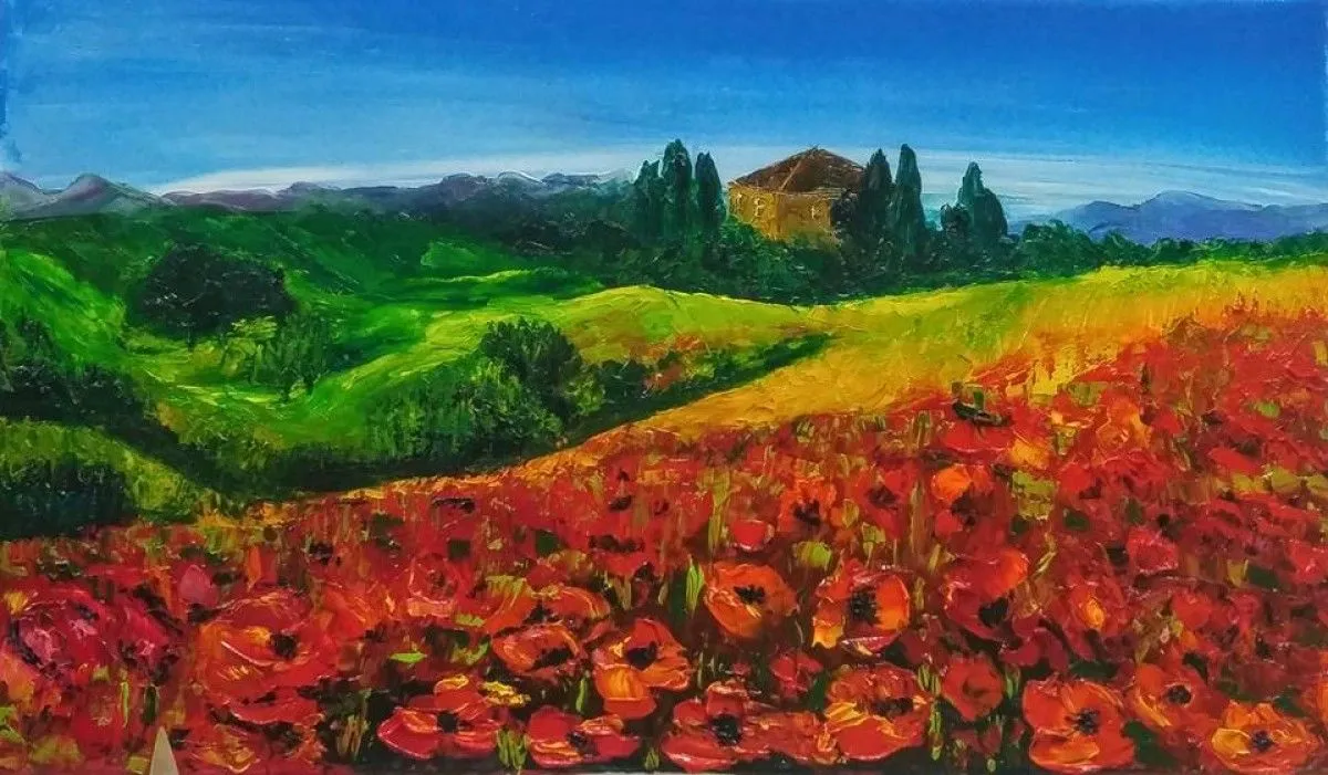 Toscana, artwork by Nadezhda Ivanova