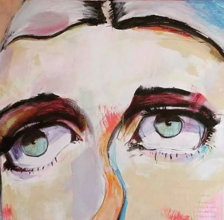 portait, artwork by Houssam Eddine