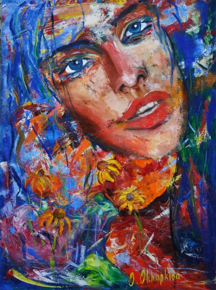 Sublimation, artwork by Oksana Okhapkina