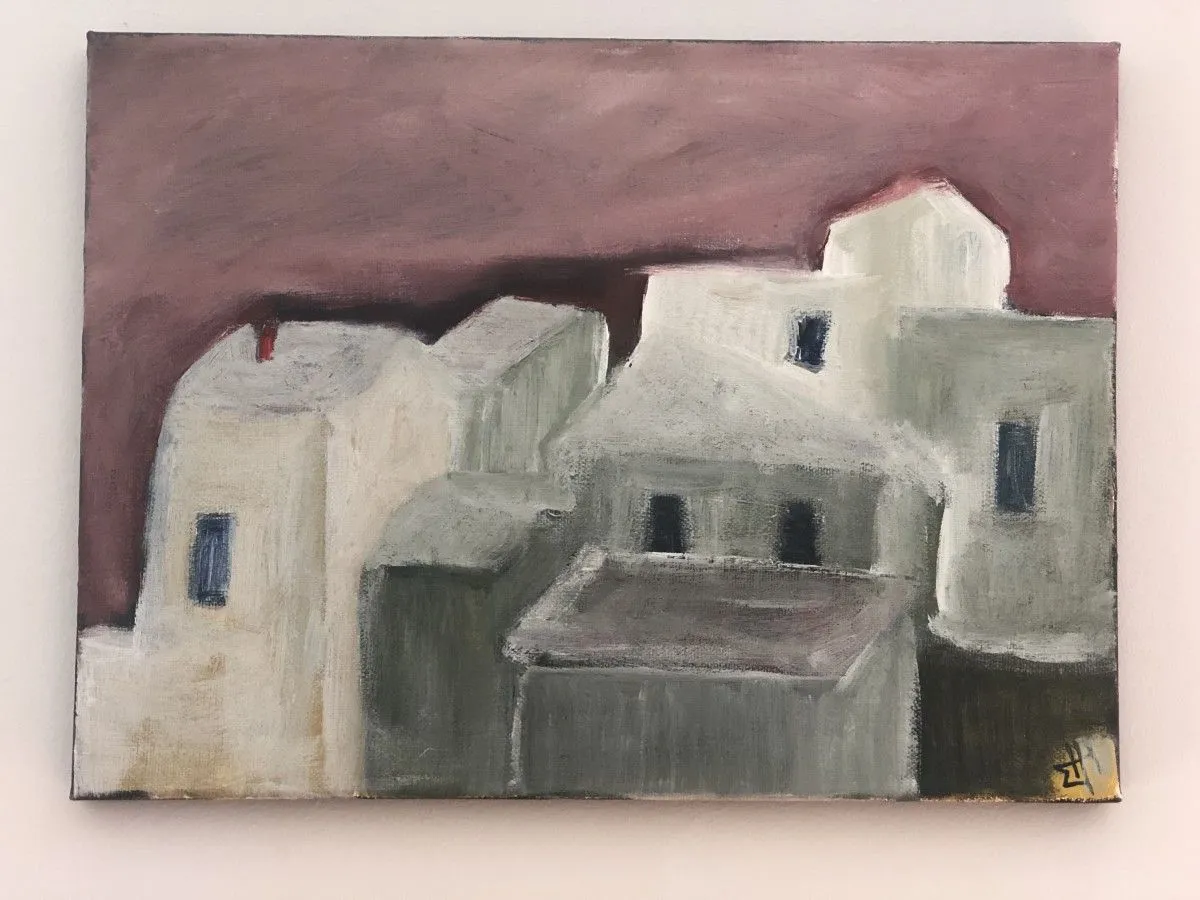 Santorini No I, œuvre de SOTIRIS ILIADIS