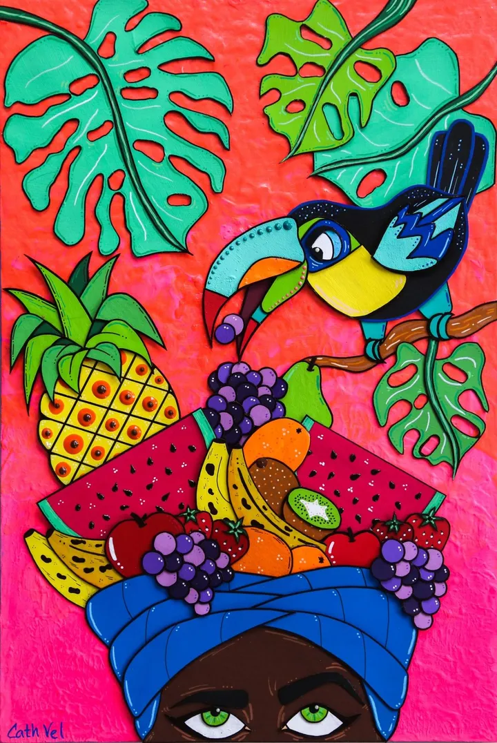 El Juega Vivo, artwork by Cath Vel