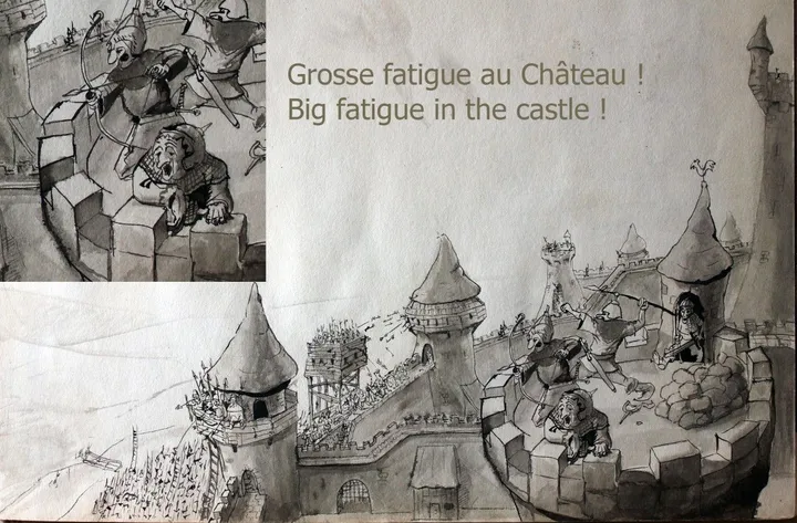 FATIGUE !, œuvre de Jean Bessat