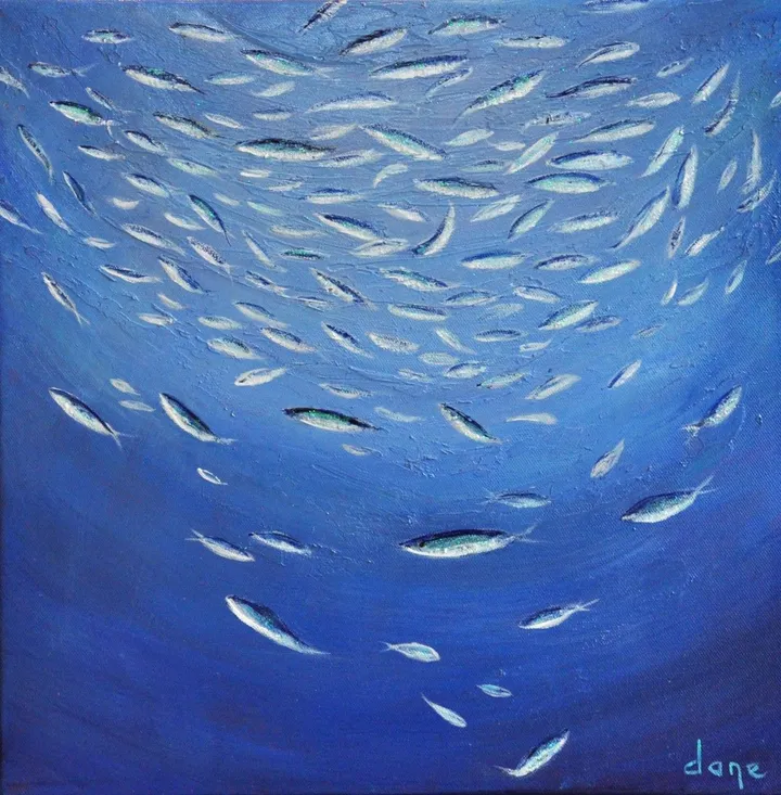 Poissons d'argent, œuvre de Galerie Arnaud