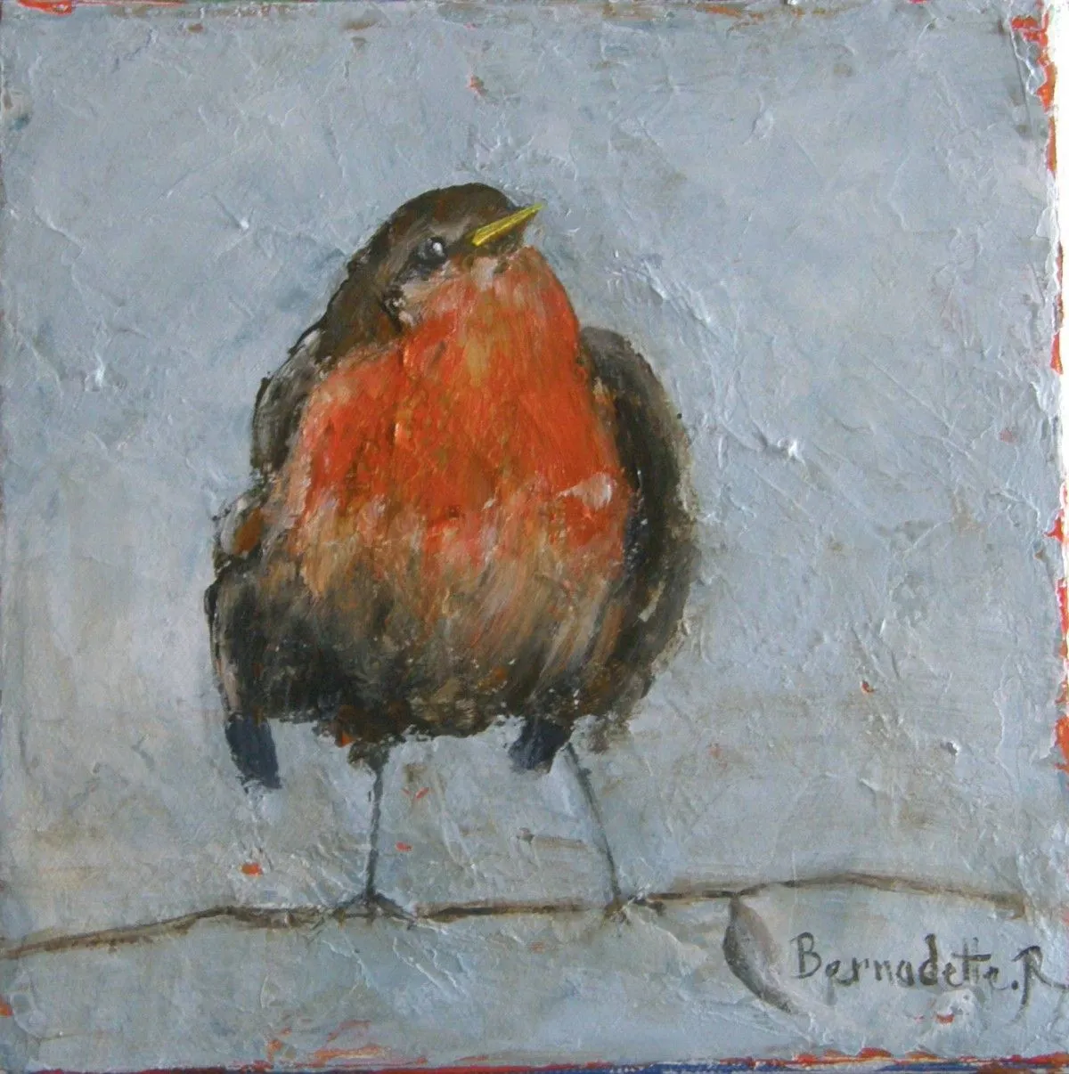 Vigile, œuvre de Bernadette Riaux