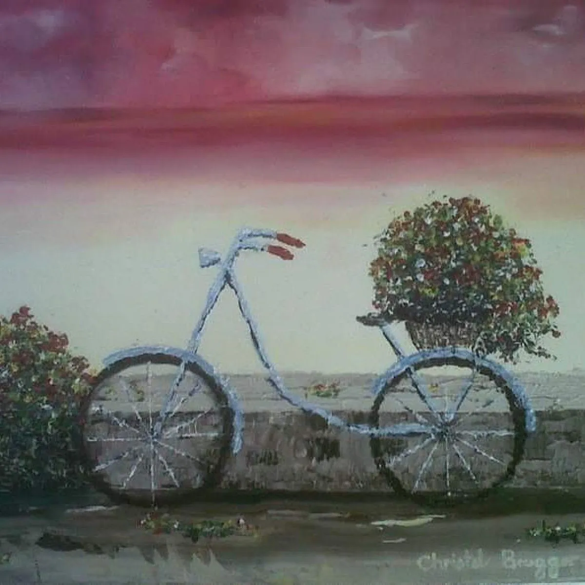 Off to the Seaside Market, œuvre de Cristel Brugger