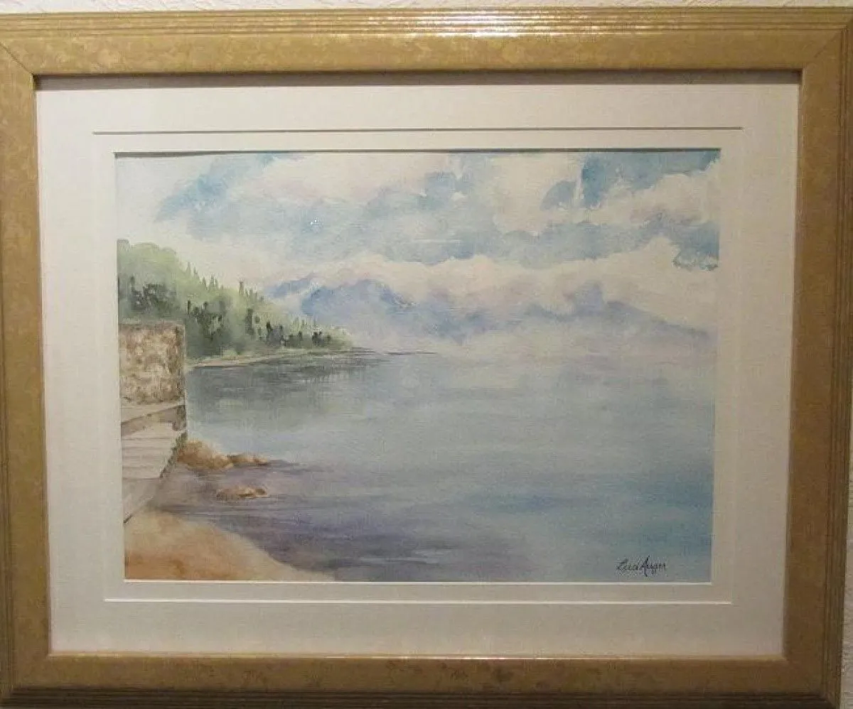 Miroir d'Italie, œuvre de Lucie Auger