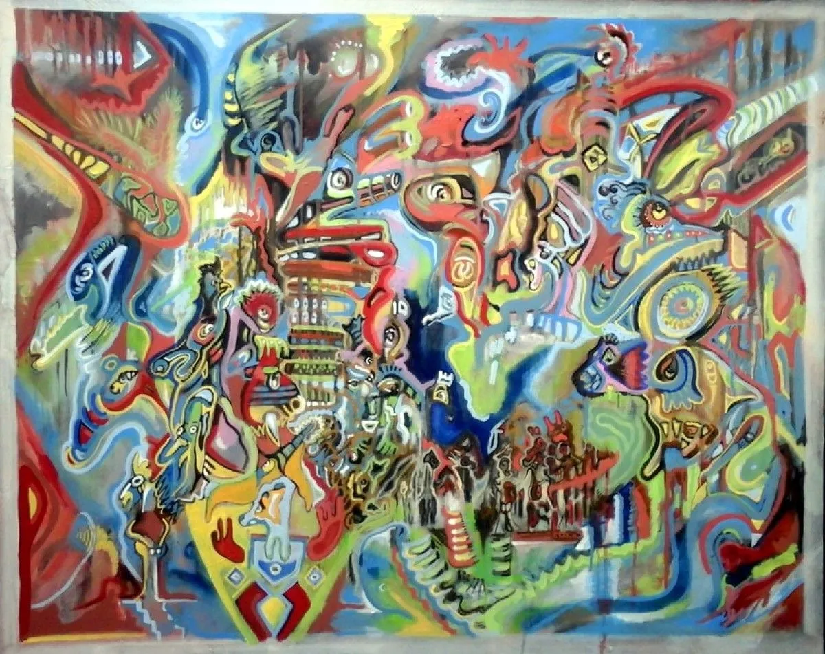 Psyké08, artwork by romain lecornu