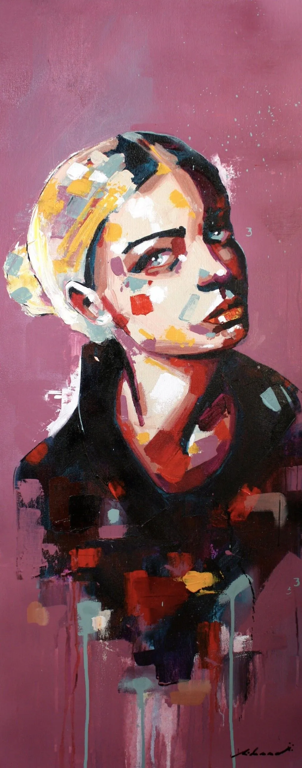 Observer, artwork by Milenna Saraiva