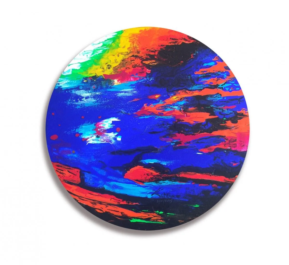 Red ad Blue, œuvre de Shilpa Vish