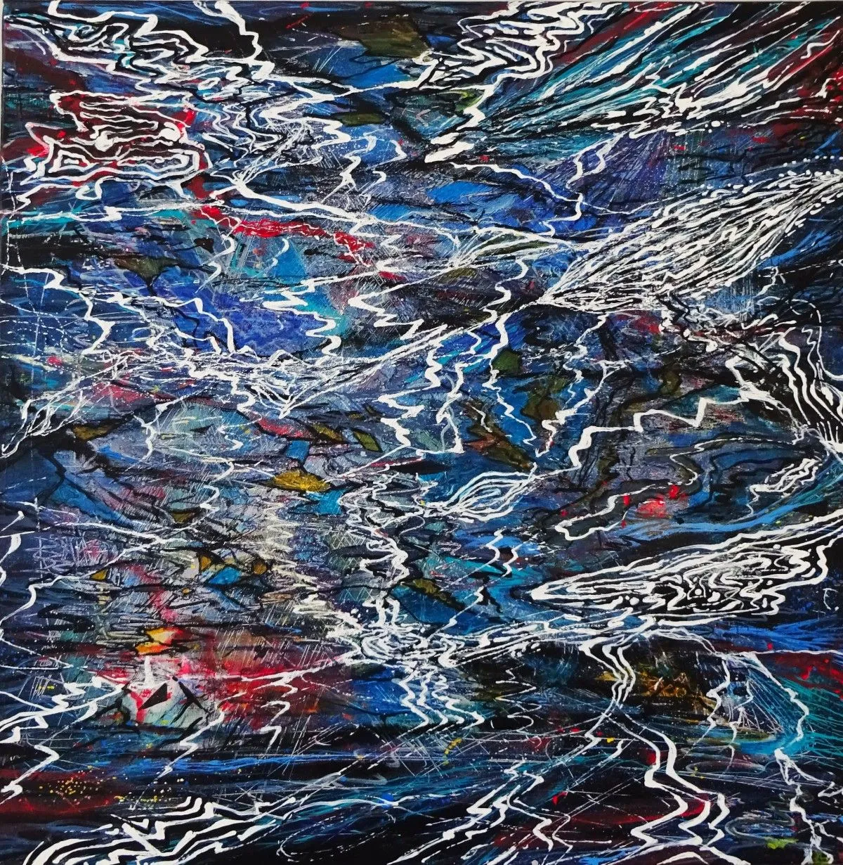 Space impact, artwork by romain colot