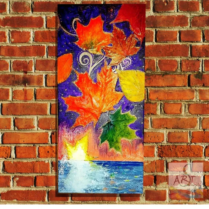 Autumn Sunset, œuvre de Oksana Podolska
