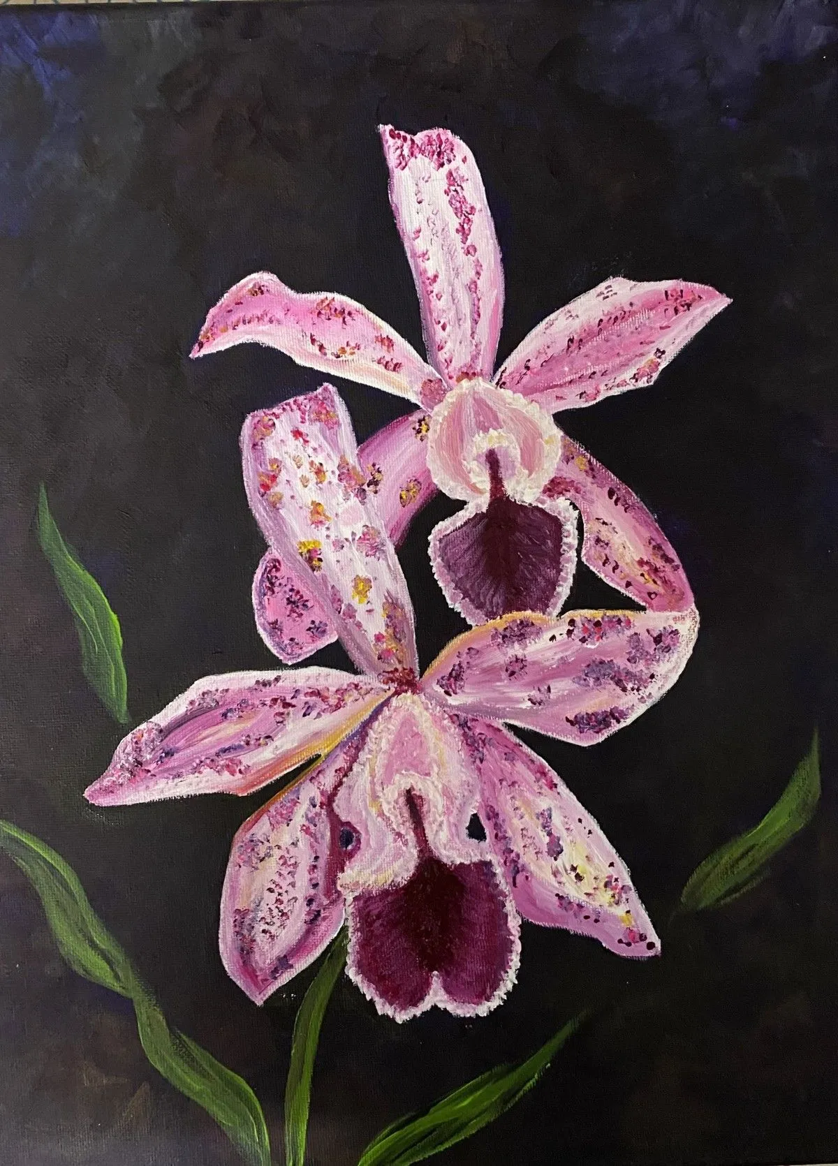Orchidée, œuvre de Anne Antoine