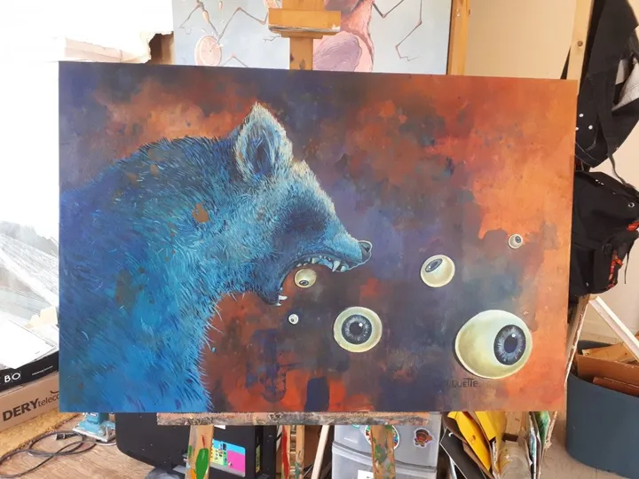 Doux rhume, artwork by Laurianne Choquette