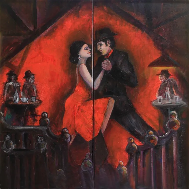 TANGO 2, œuvre de Jean Bessat