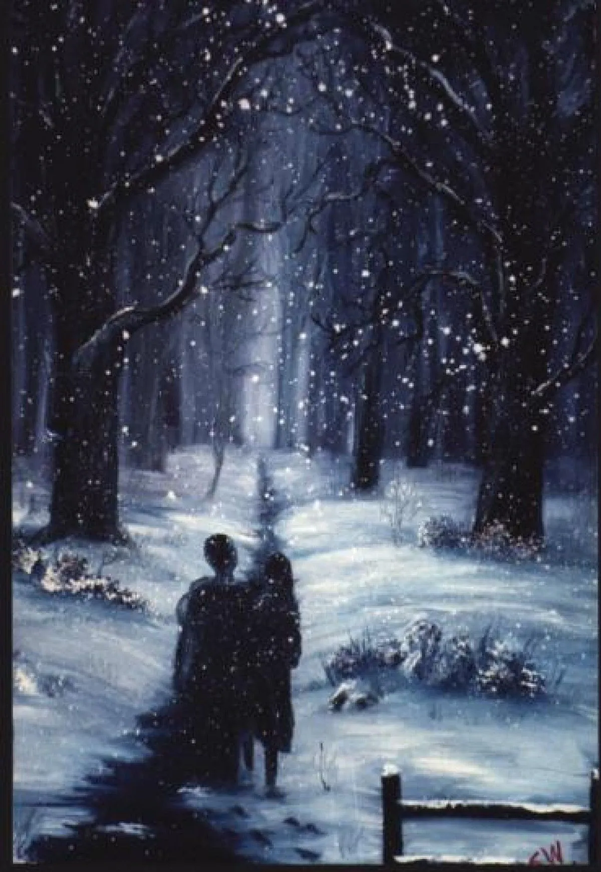 New Love, New Snow, artwork by Sally W. Abbott