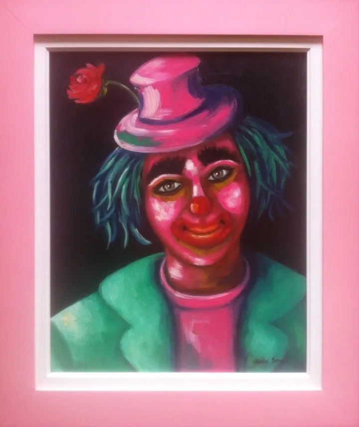 Mulatto clown, œuvre de Tânia Maria de Souza