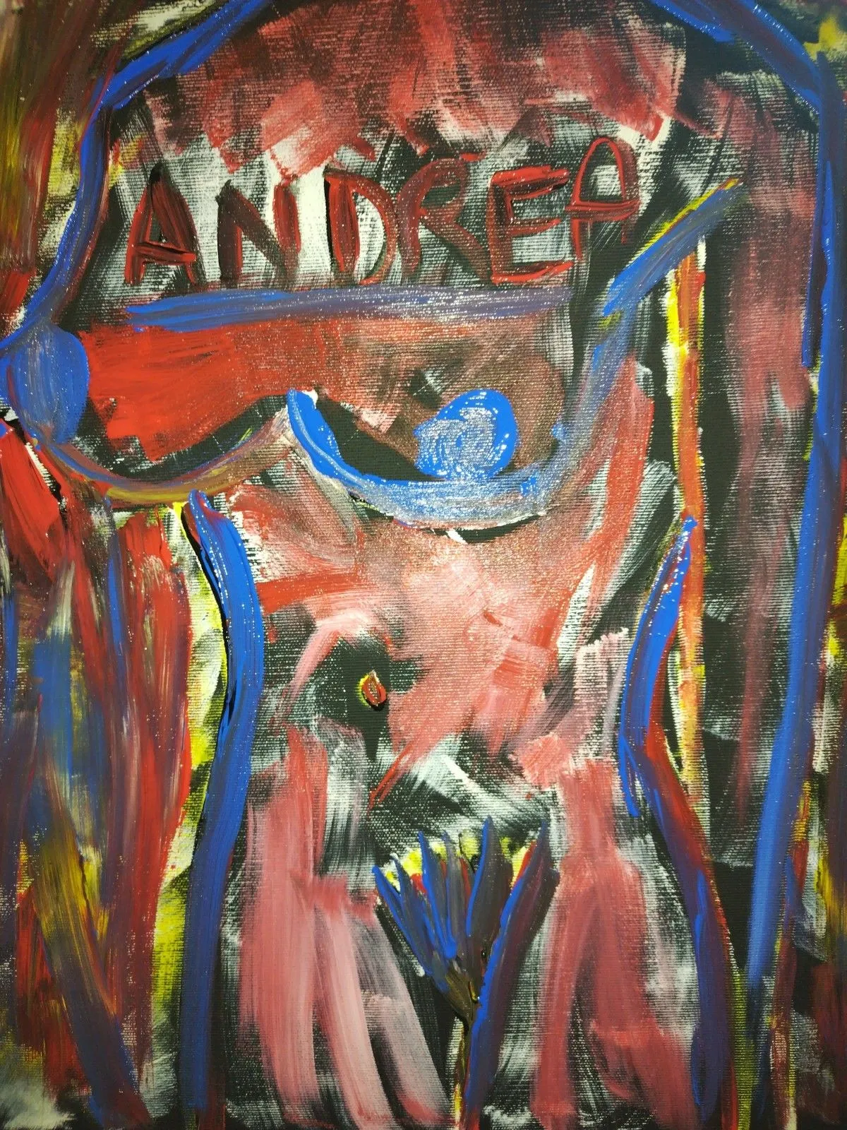 Buste de femme, artwork by Andrea Pardineille