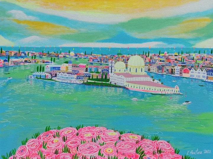 The Place Of Inspiration, artwork by Katrina Avotina