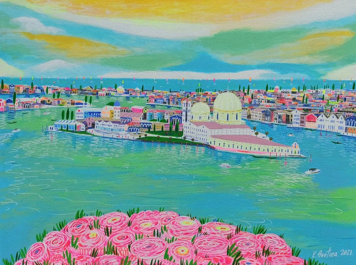 The Place Of Inspiration, artwork by Katrina Avotina