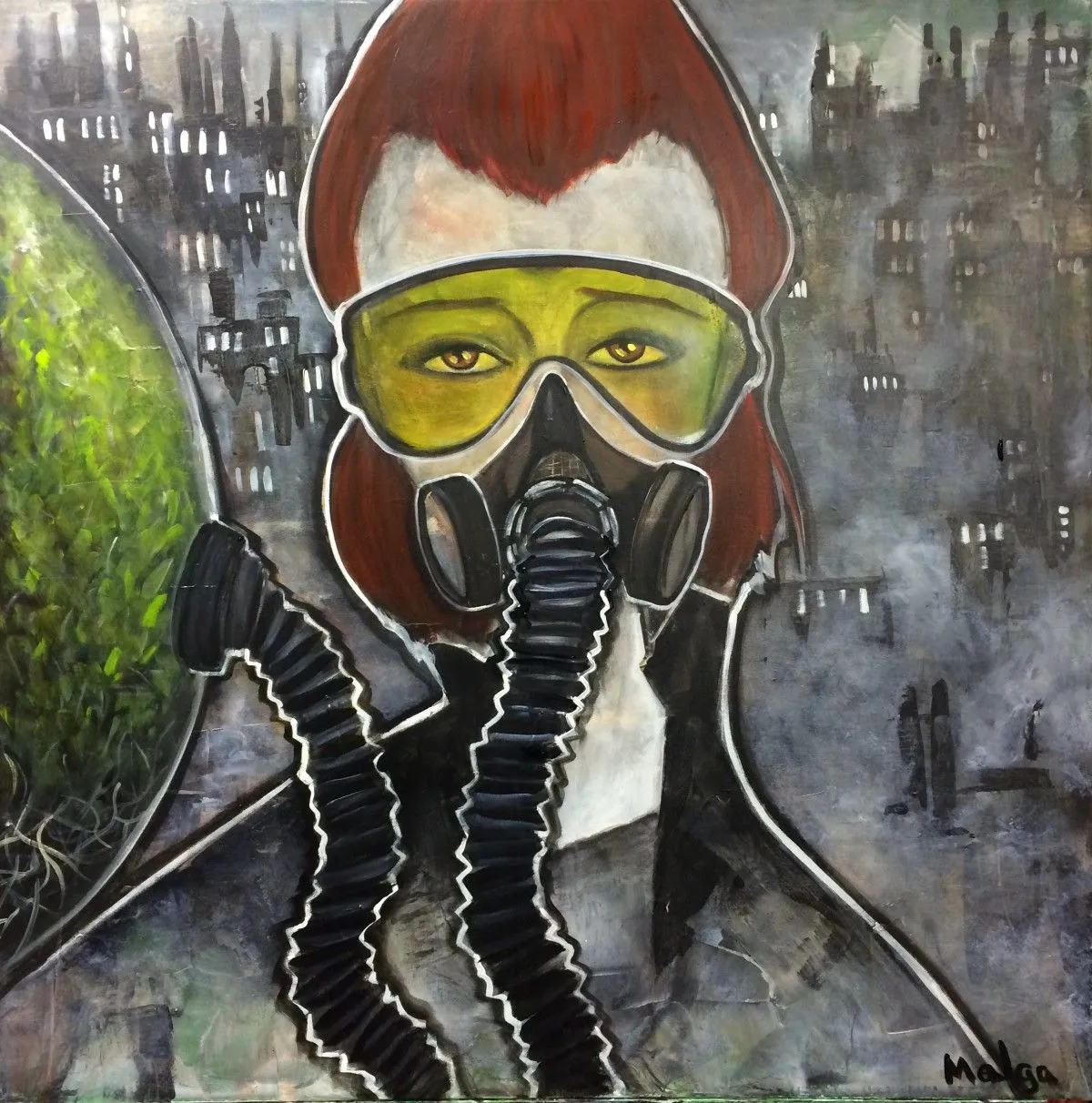 Smog, artwork by Malga Art