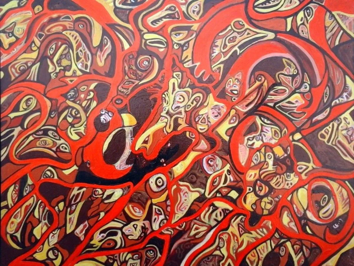 Psykéred, artwork by romain lecornu