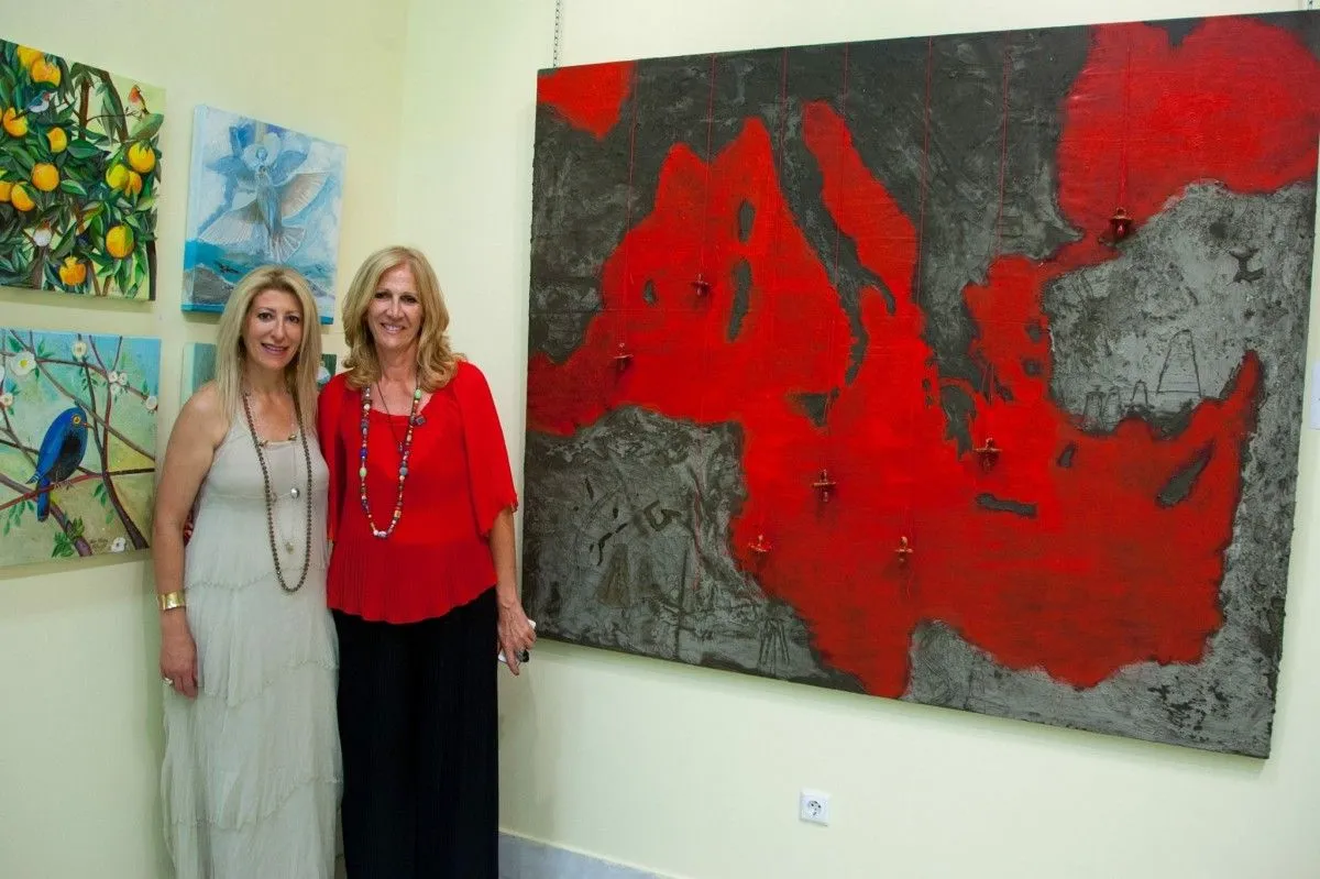 Mediterranean in red, œuvre de Christina Lina