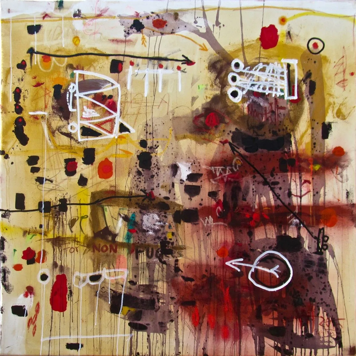 REFUGEE CAMP (part II), œuvre de Vasco Manhiça