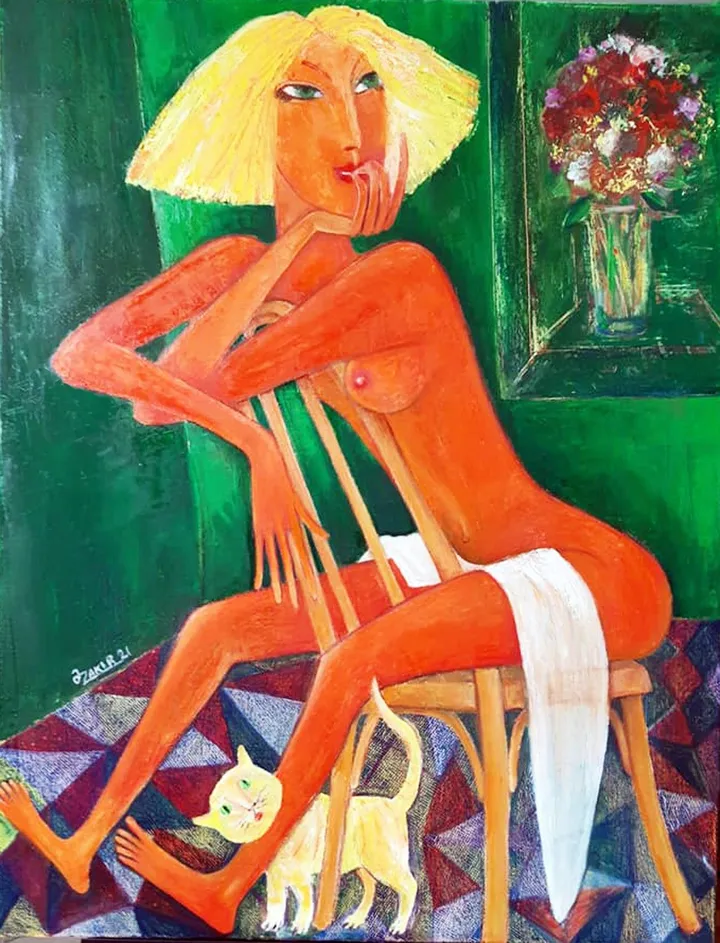 .Blondes, œuvre de ZAKIR AHMEDOV