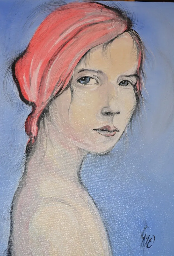 A girl, œuvre de Éda Gyenis