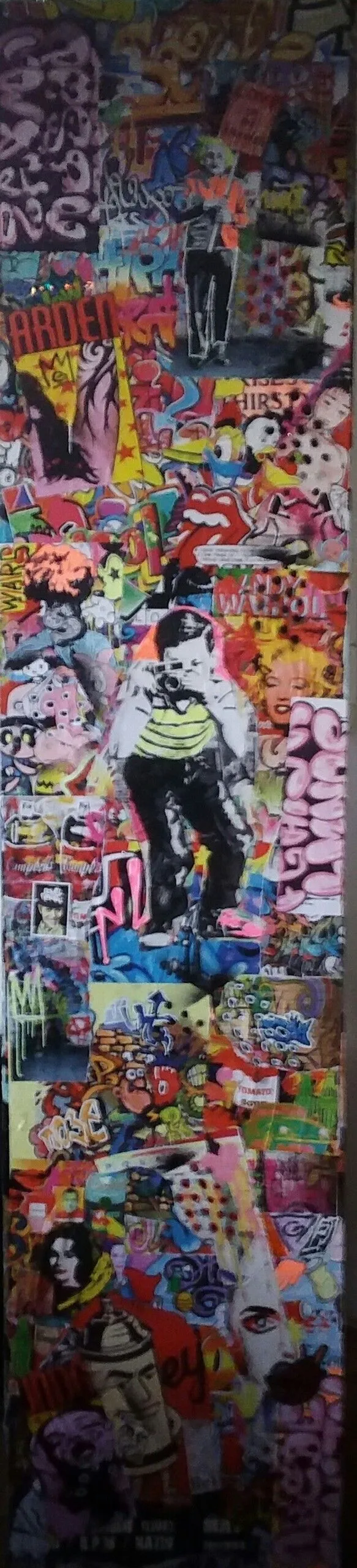 Graffiti, artwork by Jean Pierre Ebrard