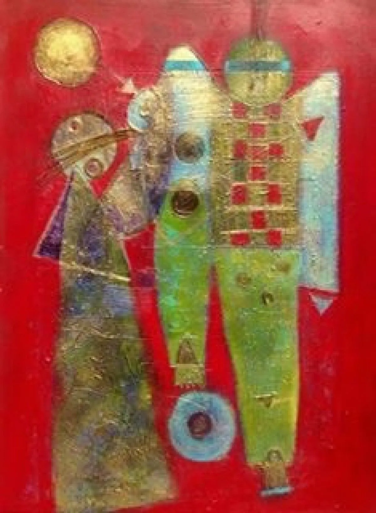 The mentor, œuvre de Iris Lahens