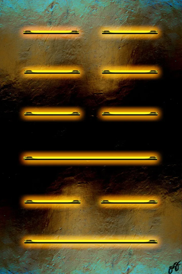 hexagram 36: candle in a cave., artwork by Jason Lincoln Jeffers