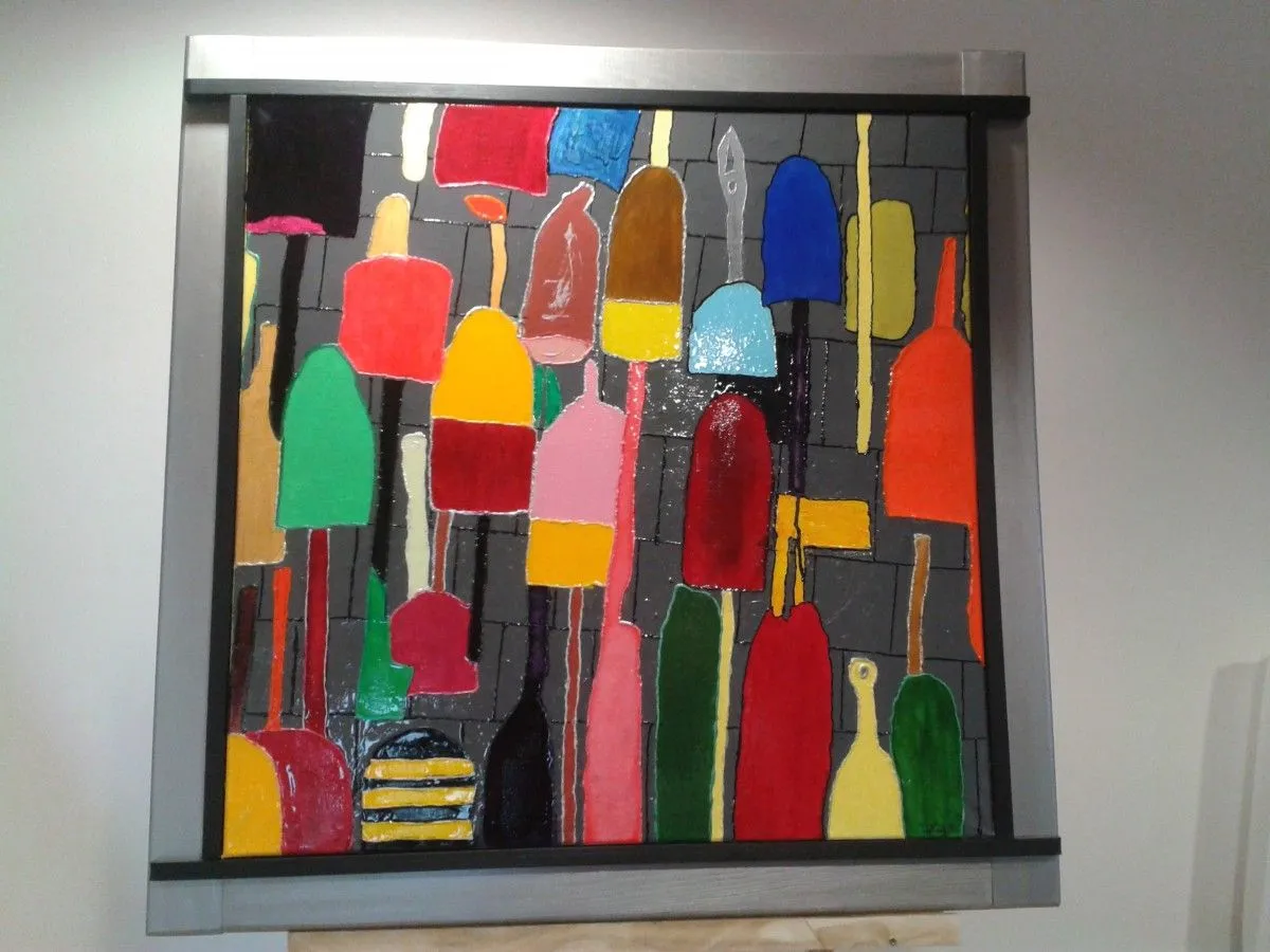 bouchons, artwork by Marie pierre guyot
