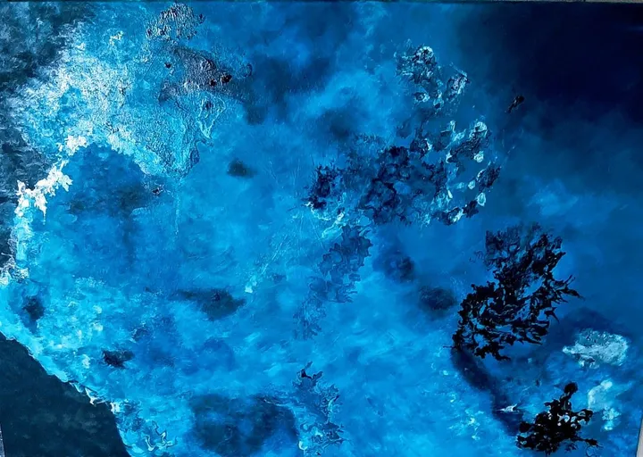 La mer, artwork by Marlene Ferland