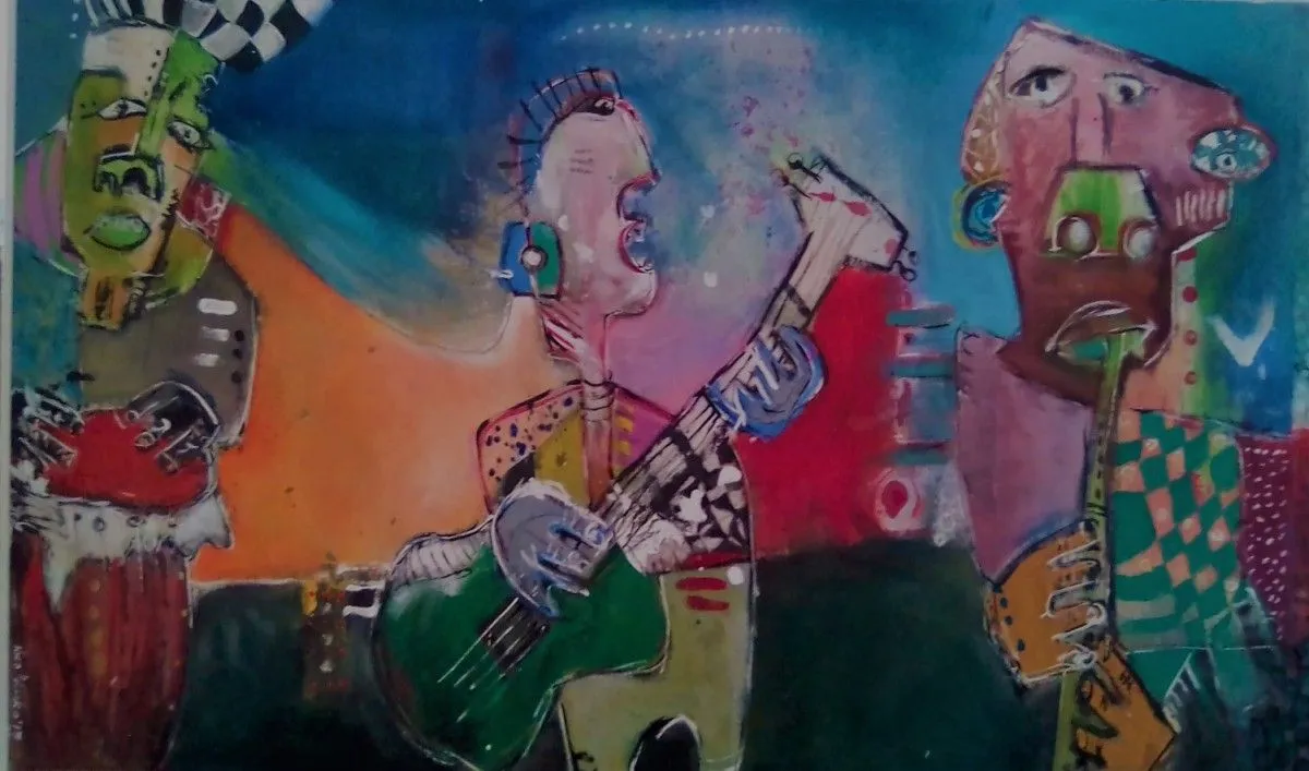 Muzikianz, œuvre de Nico Phooko