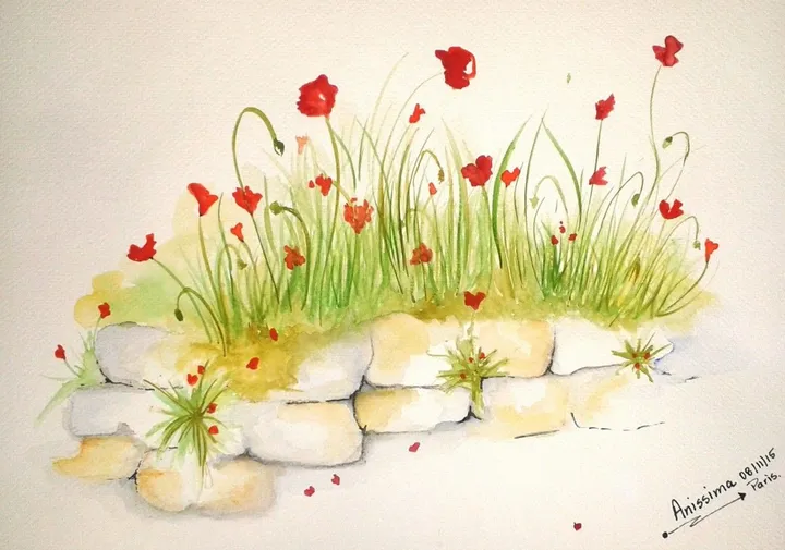 AMAPOLAS, œuvre de Ana V