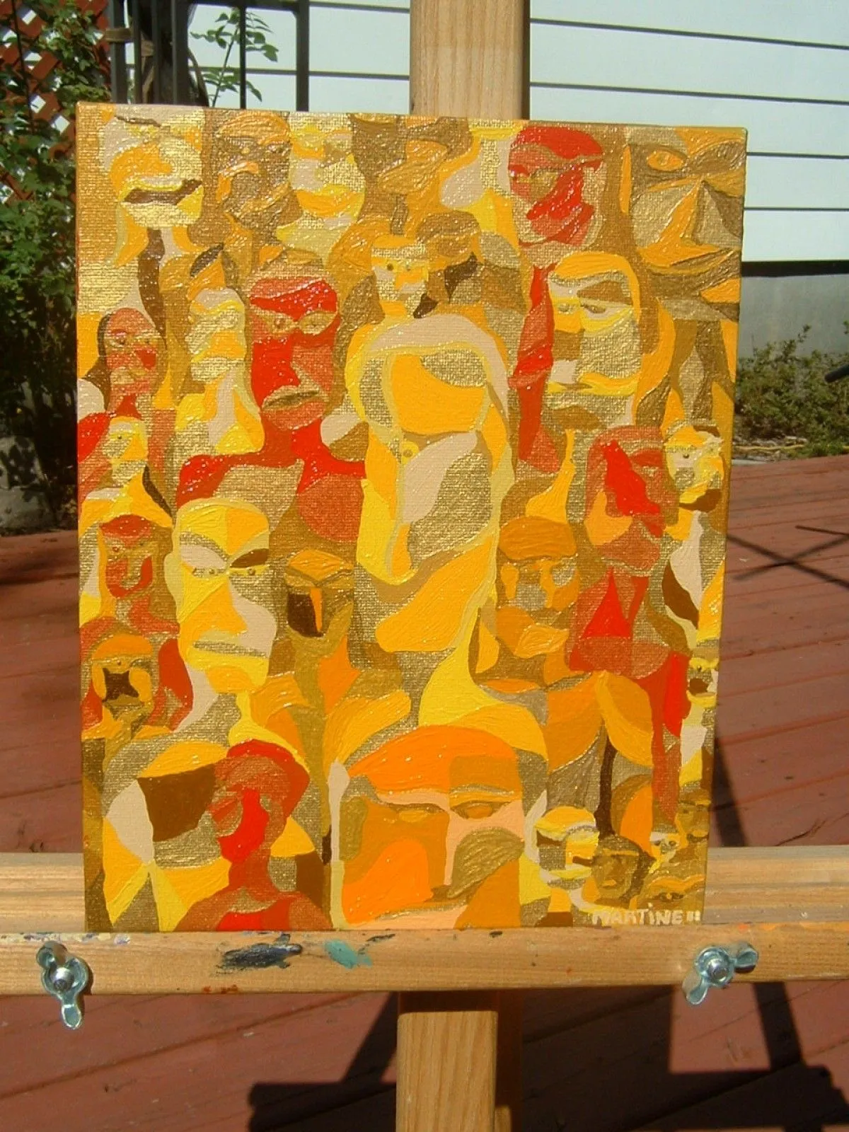 people, artwork by martine beaulieu