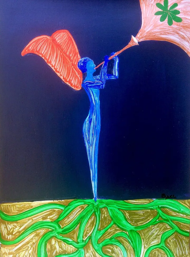Gabriel, artwork by Zazulete Anuca Romanta Ion