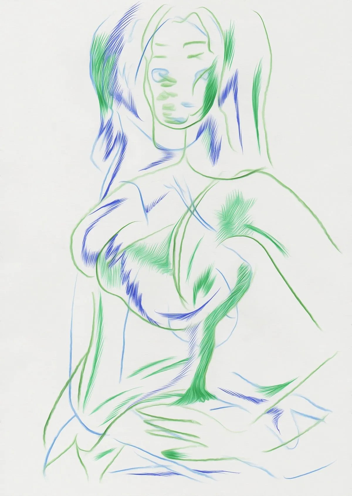 -_-), œuvre de Laura H
