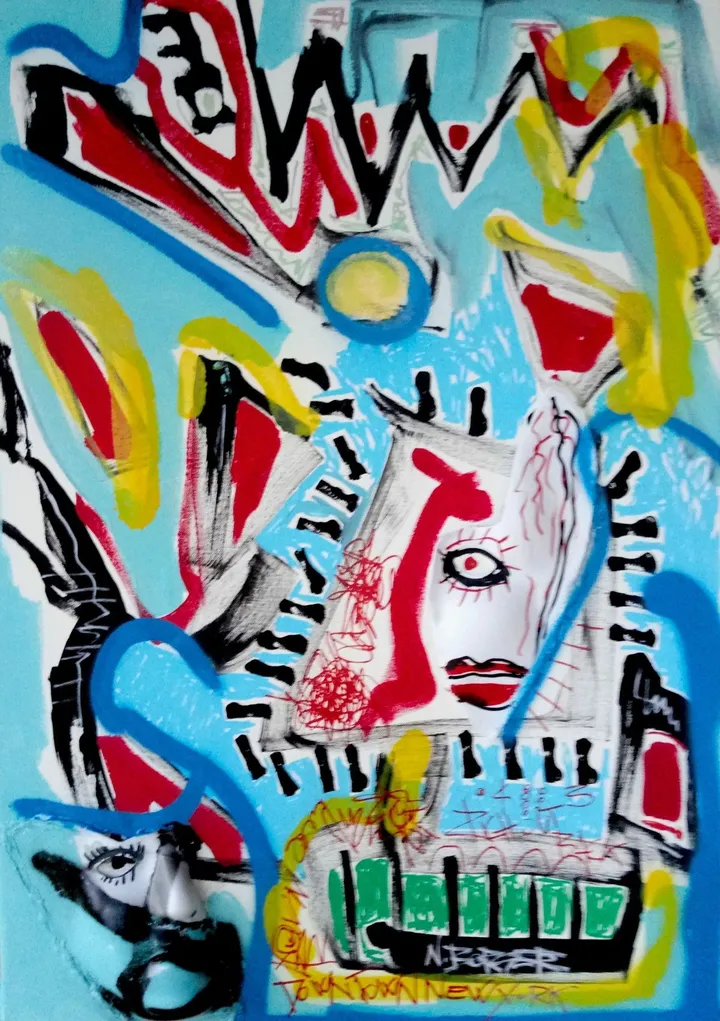 Up and Down New York, artwork by Noah Borger