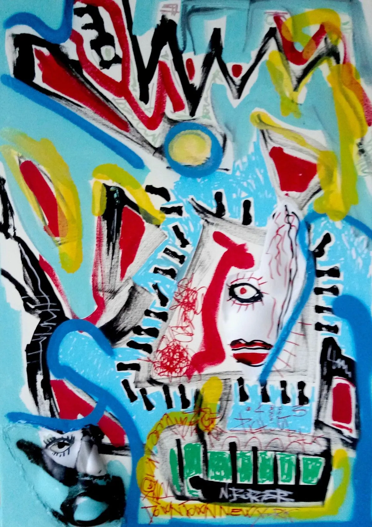 Up and Down New York, artwork by Noah Borger