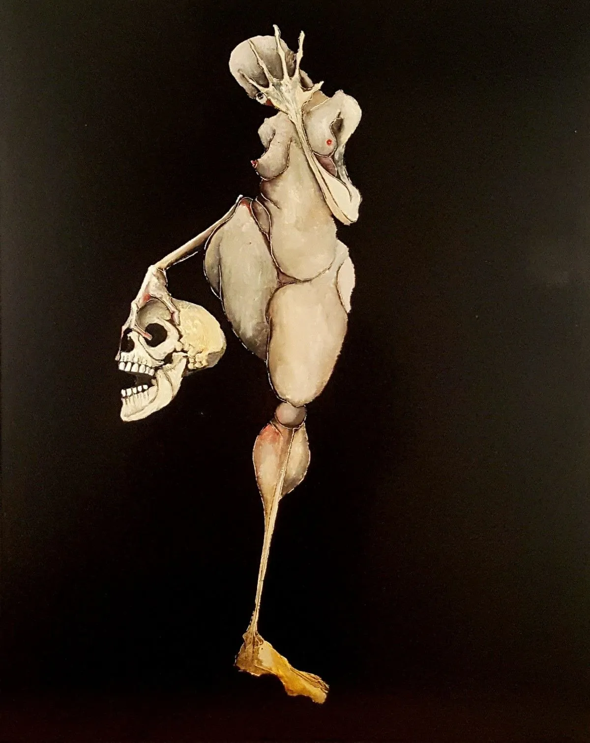 Vénus au crâne, artwork by Dominique Laude