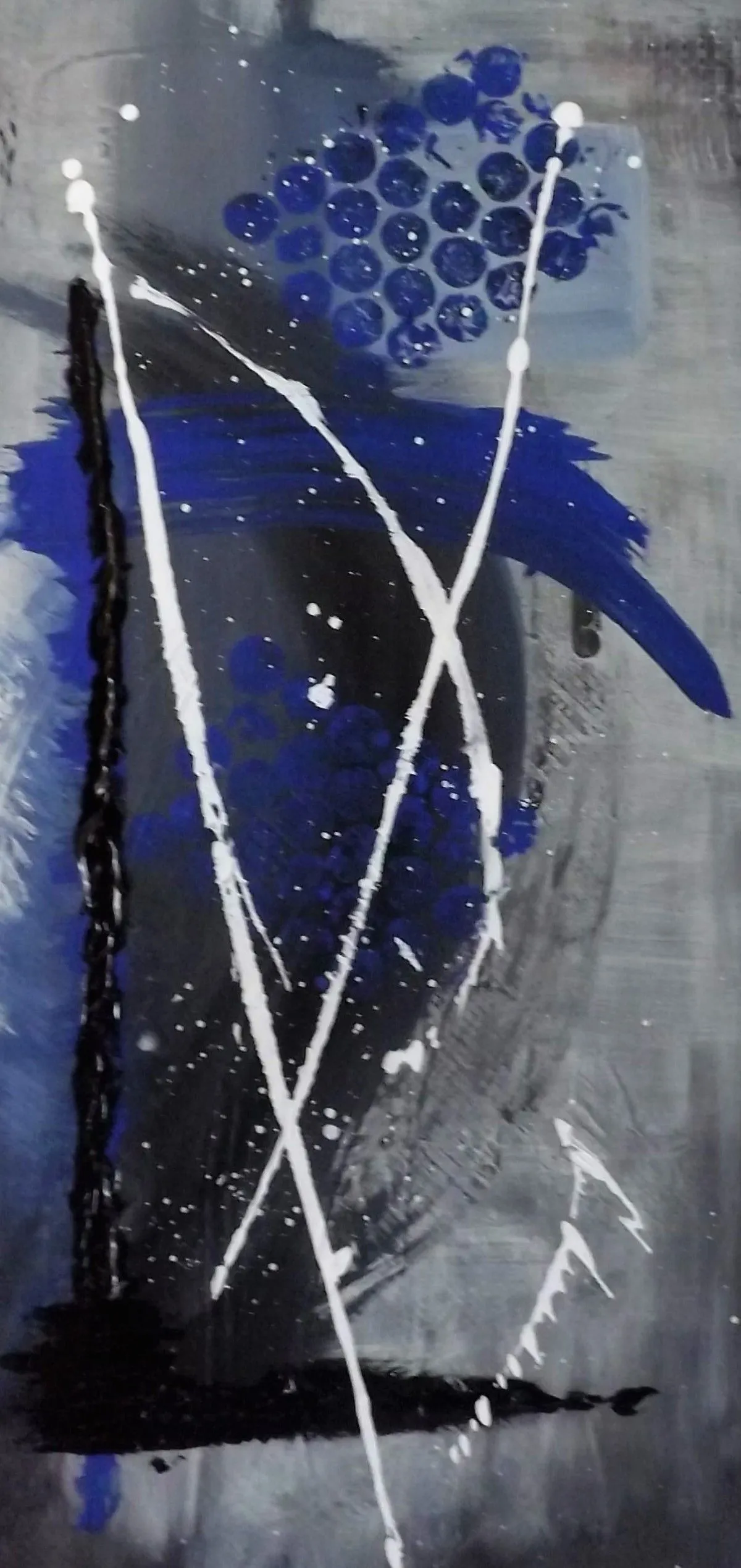coucher de lune, artwork by Kä .