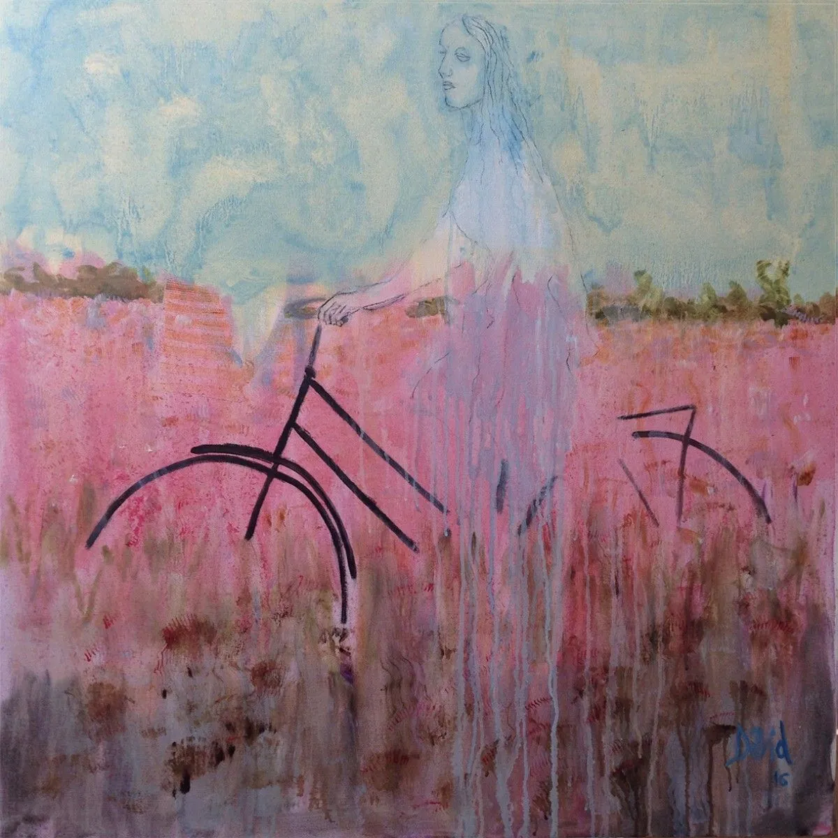 ghost rider, œuvre de David Barkham