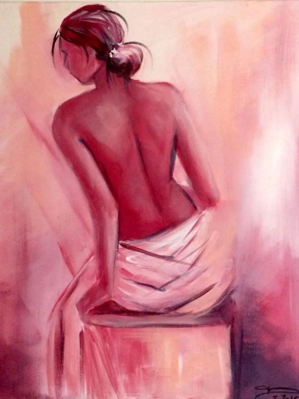 Intimite volée, œuvre de Françoise AUGUSTINE